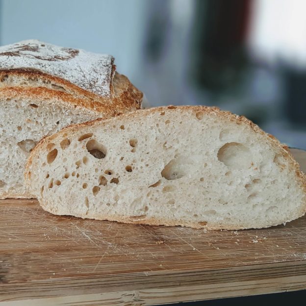 boule tranchée pain levain